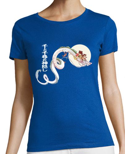 Camiseta mujer Chihiro y Haku - latostadora.com - Modalova