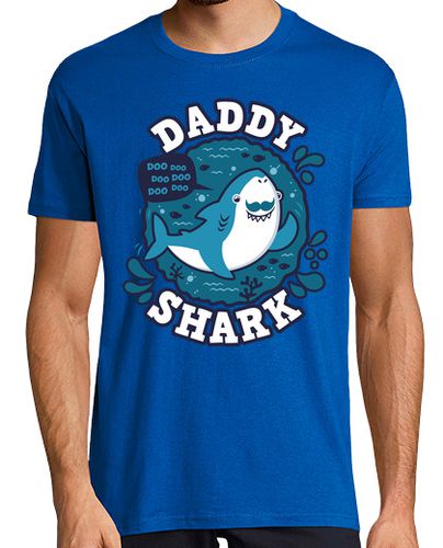 Camiseta Daddy Shark trazo - latostadora.com - Modalova