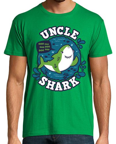 Camiseta Hombre Manga Corta Uncle Shark trazo laTostadora - latostadora.com - Modalova