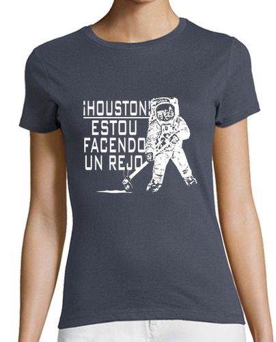 Camiseta mujer Houston. Estou facendo un rejo - latostadora.com - Modalova