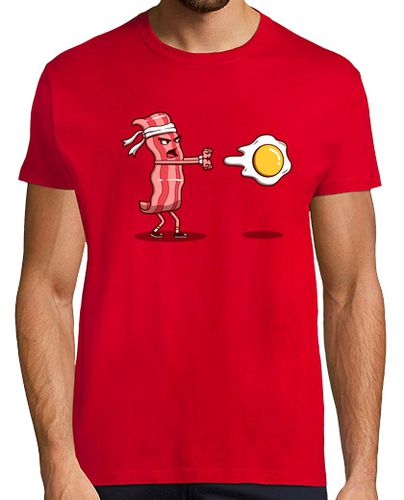 Camiseta Hombre Manga Corta camisa de combate de tocino para hombre laTostadora - latostadora.com - Modalova