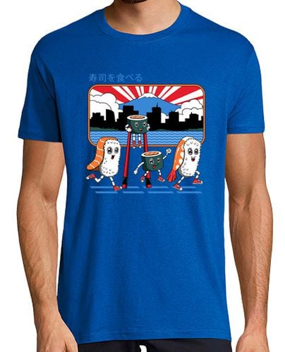 Camiseta Hombre Manga Corta tokyo sushi run shirt mens laTostadora - latostadora.com - Modalova