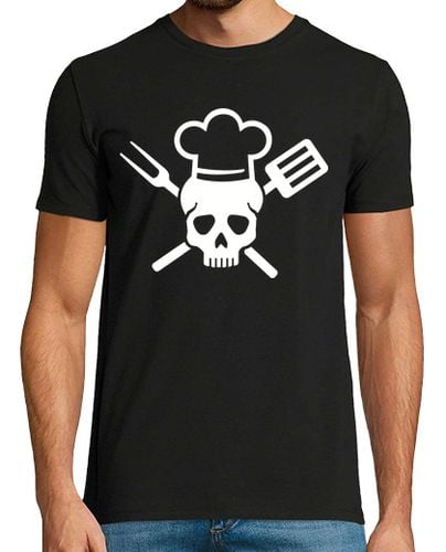 Camiseta Hombre Manga Corta cocinero cocinero cráneo laTostadora - latostadora.com - Modalova