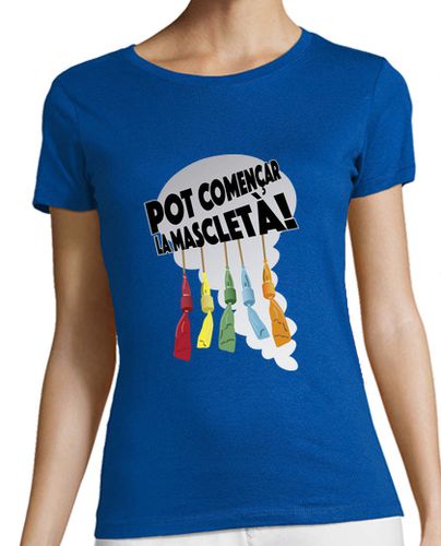 Camiseta mujer Pot començar la mascletà - chica - latostadora.com - Modalova