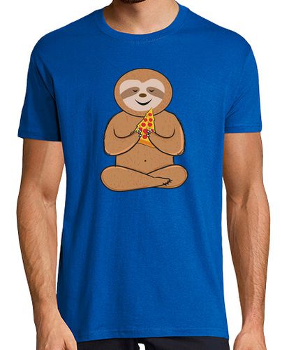 Camiseta funny sloth pizza lovers colorful - latostadora.com - Modalova