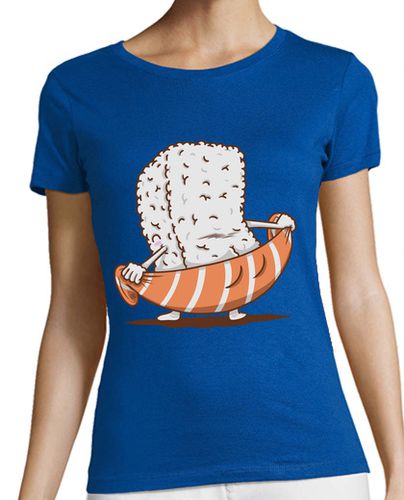Camiseta mujer Sushi Towel - latostadora.com - Modalova
