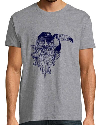 Camiseta Hombre Manga Corta tatoo pirata tucán laTostadora - latostadora.com - Modalova