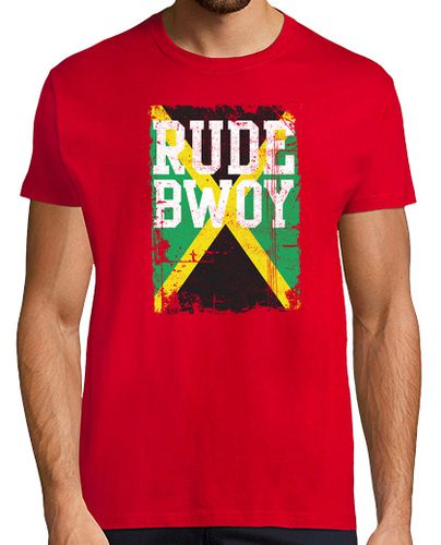 Camiseta Jamaican reggae flag distressed music - latostadora.com - Modalova
