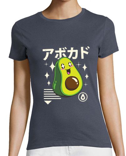 Camiseta Mujer Manga Corta kawaii aguacate camisa para mujer laTostadora - latostadora.com - Modalova