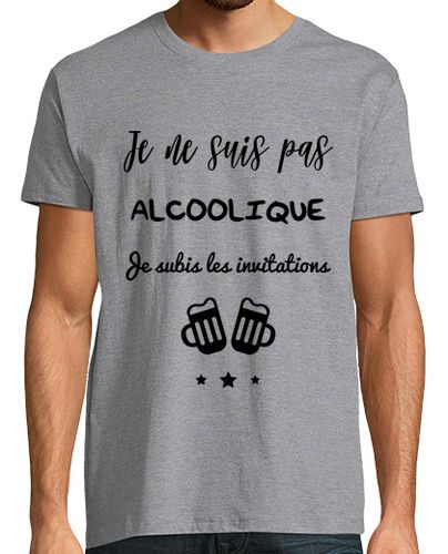 Camiseta camiseta no alcohólica, humor, alccol - latostadora.com - Modalova