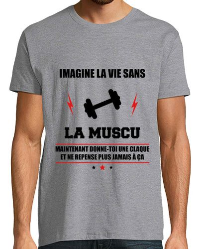 Camiseta camisa de la vida sin muscu, culturismo - latostadora.com - Modalova