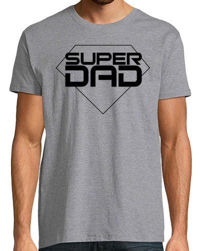 Camiseta Happy Father's Day - Hombre, manga corta, gris vigoré, calidad extra - latostadora.com - Modalova