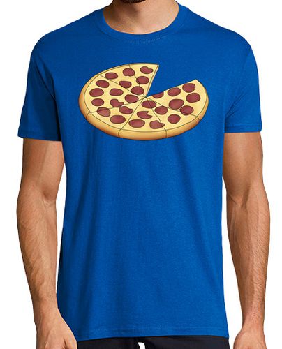 Camiseta Pizza Papa - Hombre, manga corta, azul royal, calidad extra - latostadora.com - Modalova