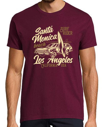 Camiseta Santa Monica Beach - latostadora.com - Modalova