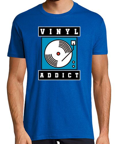 Camiseta Vinyl Addict Turntable Music Lovers - latostadora.com - Modalova