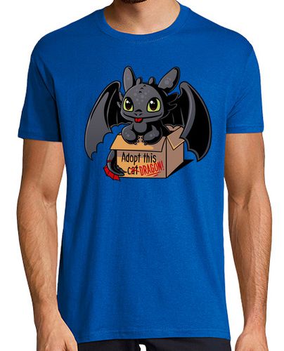 Camiseta Adopta un Dragon - latostadora.com - Modalova