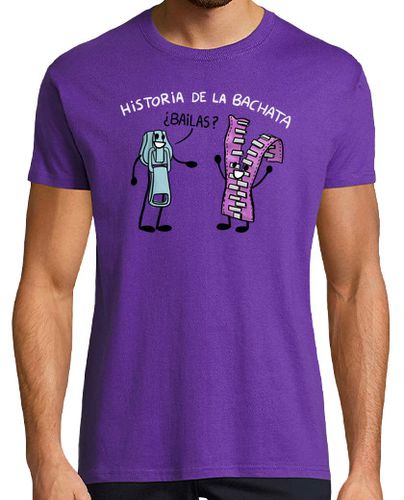 Camiseta Historia de la Bachata. Cremallera - latostadora.com - Modalova