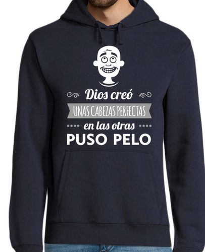 Sudadera Con Capucha Para Hombre Cabezas Perfectas (Calvo) laTostadora - latostadora.com - Modalova