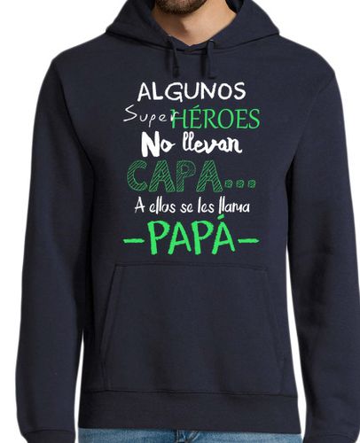 Sudadera Con Capucha Para Hombre Papá superhéroe laTostadora - latostadora.com - Modalova