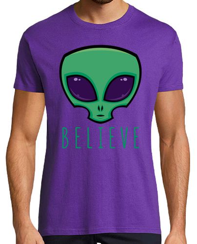 Camiseta creer cabeza alienígena - latostadora.com - Modalova