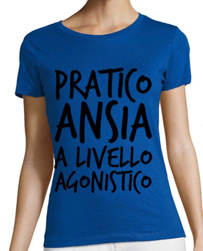 Camiseta mujer ansiedad en un nivel competitivo - latostadora.com - Modalova