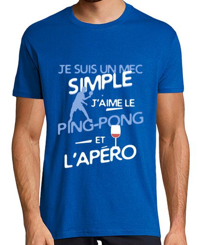 Camiseta ping-pong: un chico sencillo - latostadora.com - Modalova