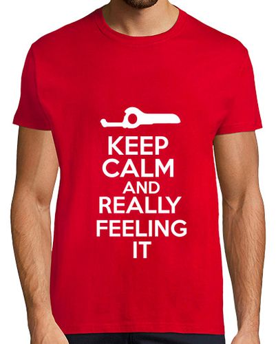 Camiseta Keep calm and really feeling it - latostadora.com - Modalova