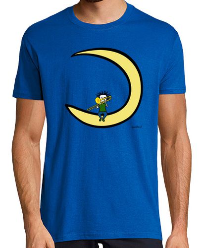 Camiseta Moon and trombonist - latostadora.com - Modalova