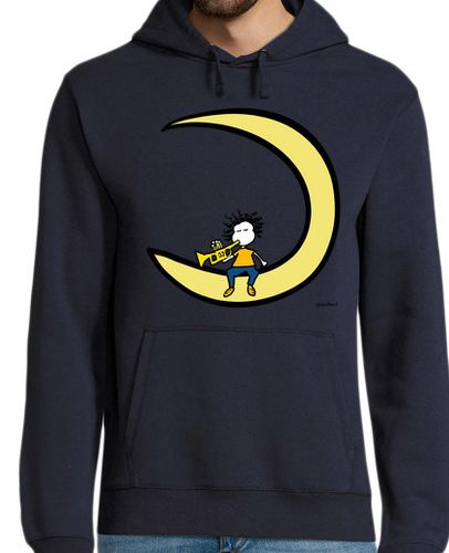 Sudadera Con Capucha Para Hombre Moon and trumpet laTostadora - latostadora.com - Modalova