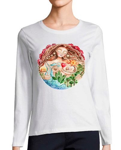 Camiseta Mujer Manga Larga Pachamama mujer manga larga laTostadora - latostadora.com - Modalova