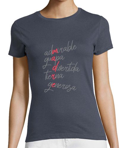 Camiseta mujer M.A.D.R.E. - camiseta mujer - latostadora.com - Modalova