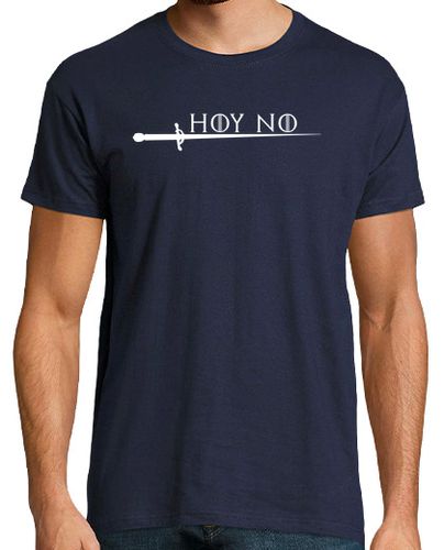 Camiseta Hoy no - Arya Stark, hombre, mc, blanco - latostadora.com - Modalova