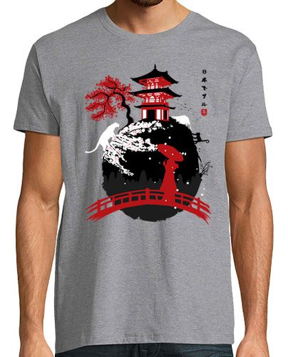 Camiseta Hombre Manga Corta Templo Geisha laTostadora - latostadora.com - Modalova