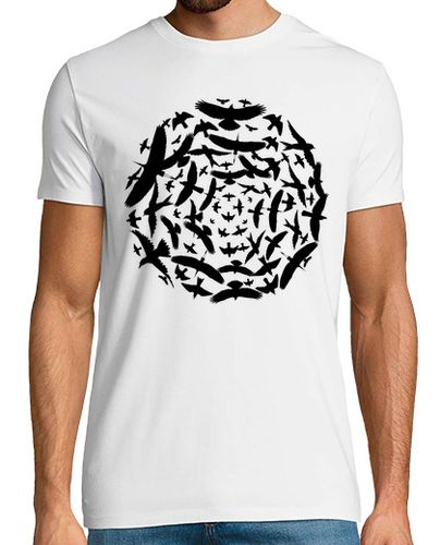 Camiseta Hombre Manga Corta Circulo de pajaros laTostadora - latostadora.com - Modalova