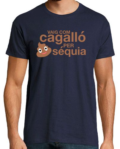 Camiseta Vaig com cagalló per séquia, hombre mc - latostadora.com - Modalova