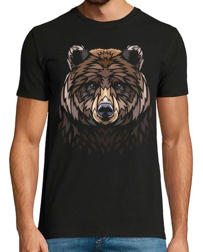 Camiseta Hombre Manga Corta Tribal Grizzly laTostadora - latostadora.com - Modalova