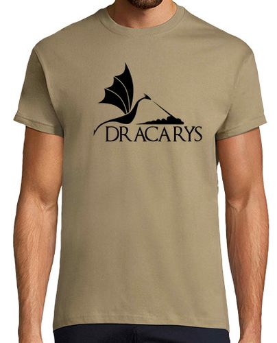 Camiseta Dracarys negro H laTostadora - latostadora.com - Modalova