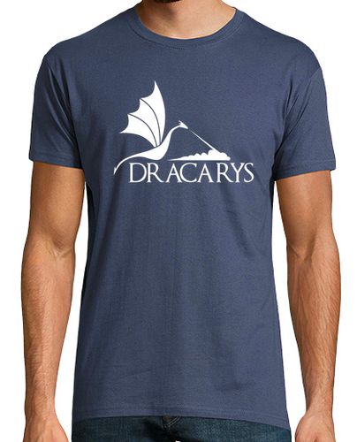 Camiseta Dracarys dragón blanco H laTostadora - latostadora.com - Modalova