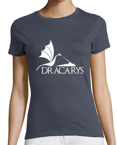 Camiseta mujer Dracarys dragón blanco M, mc laTostadora - latostadora.com - Modalova