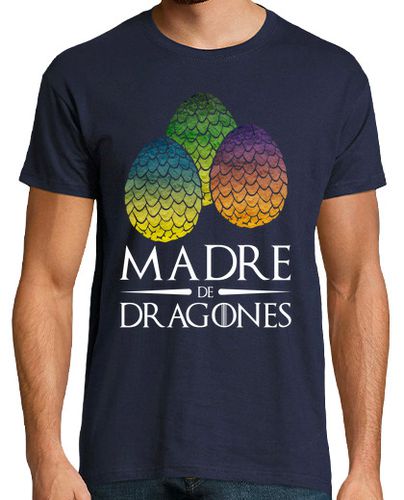 Camiseta Madre de Dragones Black - latostadora.com - Modalova