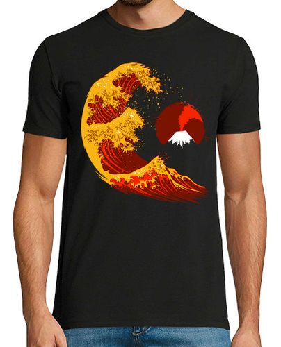 Camiseta Hombre Manga Corta Ola de lava laTostadora - latostadora.com - Modalova