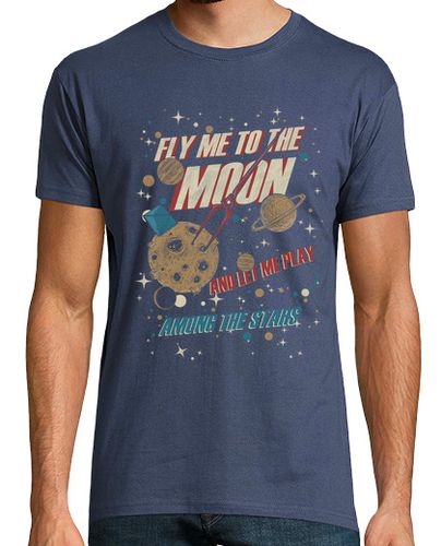 Camiseta Fly me to the moon - Evangelion - latostadora.com - Modalova