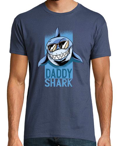 Camiseta Camiseta Daddy Shark - latostadora.com - Modalova