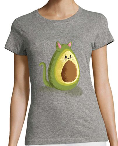 Camiseta mujer Camiseta Aguacate gato - latostadora.com - Modalova