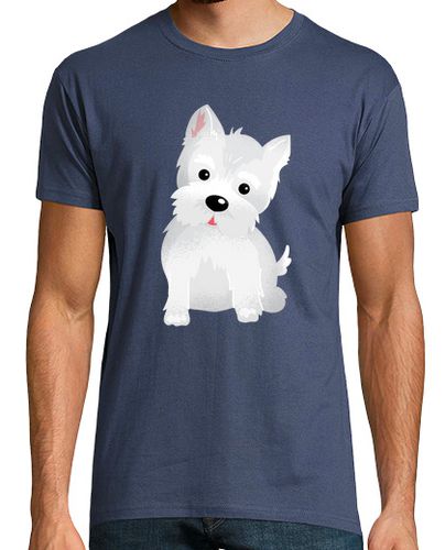 Camiseta Hombre Manga Corta Camiseta Westy dog laTostadora - latostadora.com - Modalova