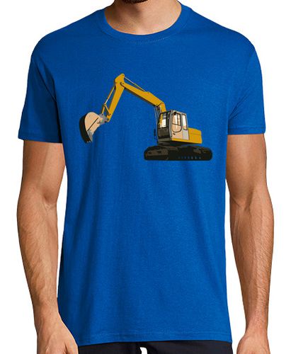 Camiseta Hombre Manga Corta Retro Excavadora / Maquinaria laTostadora - latostadora.com - Modalova