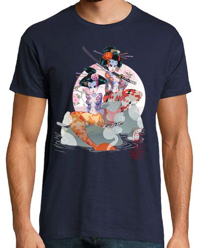 Camiseta Sirenas Japonesas - latostadora.com - Modalova