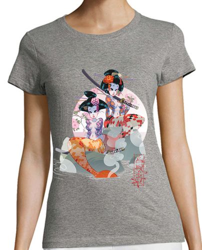 Camiseta mujer Sirenas Japonesas - latostadora.com - Modalova