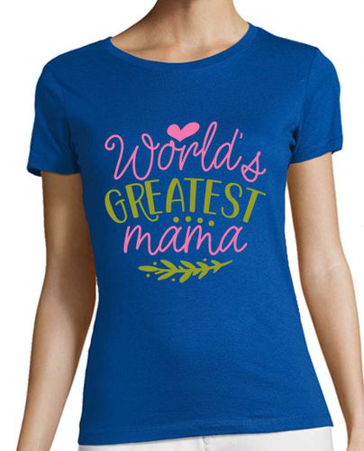 Camiseta mujer Camiseta de mujer con mensaje mejor mama del mundo laTostadora - latostadora.com - Modalova