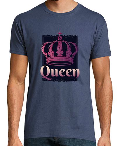 Camiseta Hombre Manga Corta Camiseta Queen Crown laTostadora - latostadora.com - Modalova